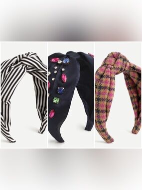 J. Crew - Set of 3 Knot Headbands - One Size
